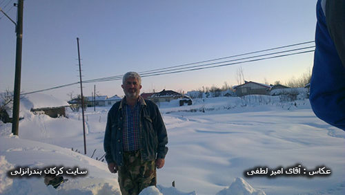 عکس برف ۹۲ روستای کرکان شماره ۹