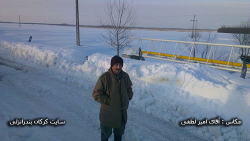 عکس برف ۹۲ روستای کرکان شماره ۱۳